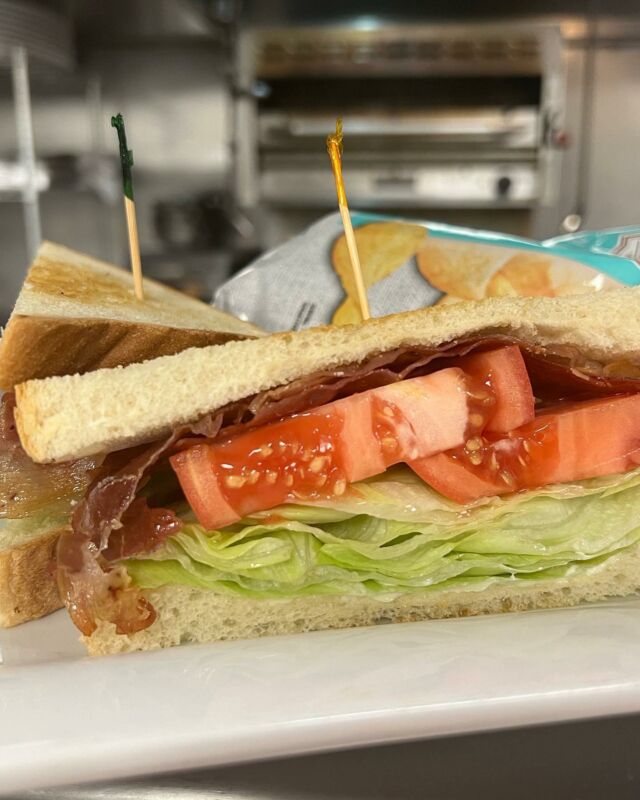 The Crispy P(prosciutto)LT available while the Jersey Tomatoes 🍅 are in season!
