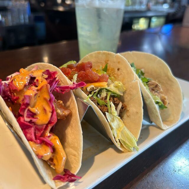 🌮🎳 Get your taco fix every Tuesday at Pinsetter Bar & Bowl! Dive into $3 tacos paired perfectly with $4 Modelos, $4 Sangria, and $5 Margaritas. Let’s taco ‘bout a tasty Tuesday! #TacoTuesday