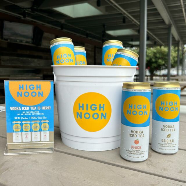 Cool off this summer with Pinsetters’ new High Noon Ice Teas! Enjoy the crisp, refreshing taste of peach or original flavors while relaxing on our patio, sipping at the bar, or unwinding on the lanes. Cheers to the perfect blend of fun and refreshment!